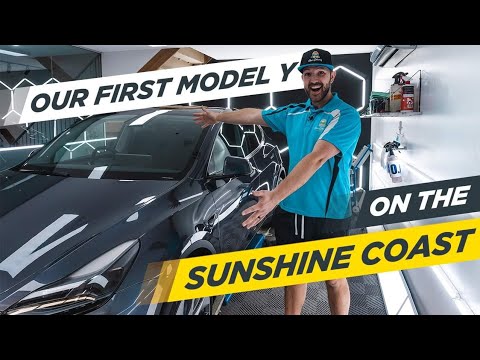 Our First TESLA Model Y On The Sunshine Coast - PPF & Coating!