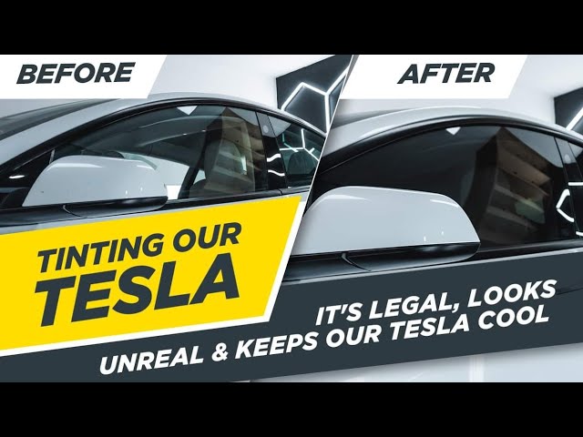 Tinting Our Tesla Model 3!  Things You Need To Know Before Tinting Your Tesla!